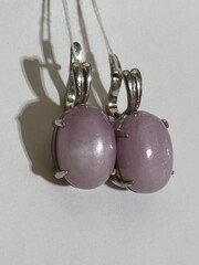 Бильбао (серьги из серебра)