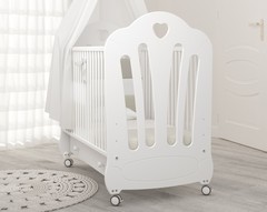 Кровать детская К-2002-21 "Стефани" (белый)