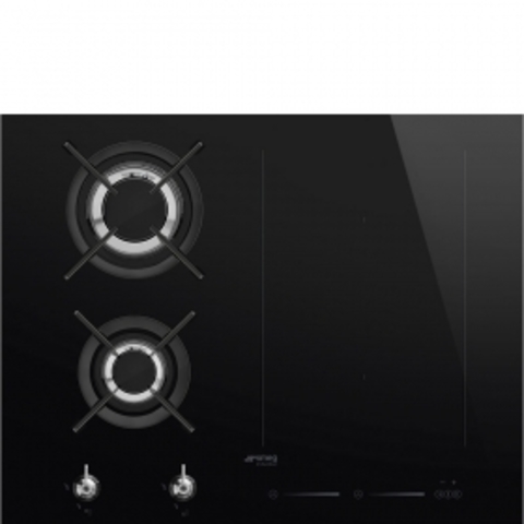 Комбинированная варочная панель газ + индукция Smeg PM3643D