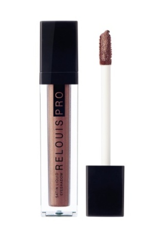 RELOUIS Тени жидкие сатиновые Satin Liquid Eyeshadow т.28 Deep Bronze