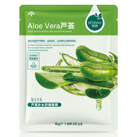 купить выгодно Тканевая маска для лица с экстрактом алоэ Aloe Vera