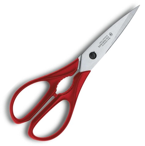 Универсальные кухонные ножницы VICTORINOX Multipurpose Kitchen Shears (7.6363) цвет красный | Wen-Vic.Ru