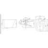 BelBagno BB3103CHR/SC Чаша унитаза подвесного в комплекте с сиденьем дюропласт soft close