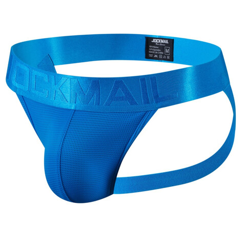 Мужские трусы джоки синие JOCKMAIL JM4023-9