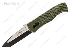 Нож Pro-Tech Emerson CQC-7 E7T15 BW Green Battle Worn Jigged 
