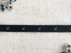 Размерники жаккардовые Тафта XL, ш. 1,2х3,2 см в рулоне 500 шт.