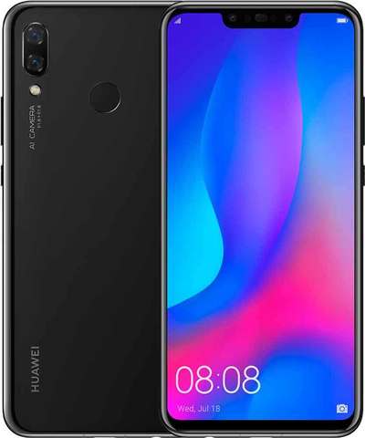 Смартфон HUAWEI Nova 3 4/128GB, черный