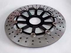 Диск тормозной передний черный на Honda VFR V-TEC / ABS , CBR RR  , XLV VARADERO ,GL GOLD WING