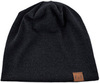 Картинка шапка-бини Skully Wear Loose Knitted Hat black - 3