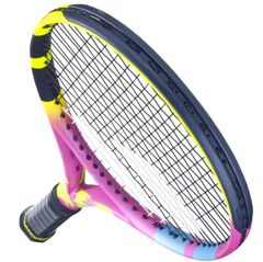 Теннисная ракетка Babolat Pure Aero RAFA Origin - yellow/pink/blue + струны + натяжка в подарок