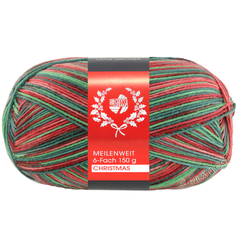 Пряжа MEILENWEIT 6-PLY 150 MERINO CHRISTMAS