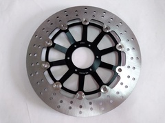 Диск тормозной передний черный на Honda VFR V-TEC / ABS , CBR RR  , XLV VARADERO ,GL GOLD WING