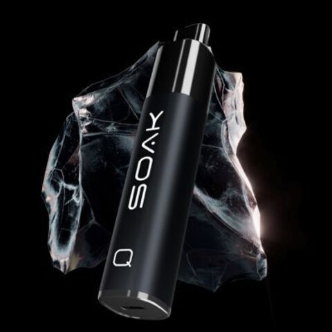 SOAK Q POD Ониксовый черный (Onyx Black) - 1500 затяжек