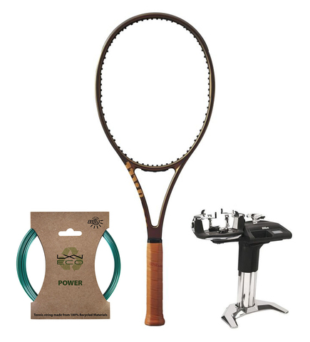 Теннисная ракетка Wilson Pro Staff 97 V14 + струны + натяжка в подарок
