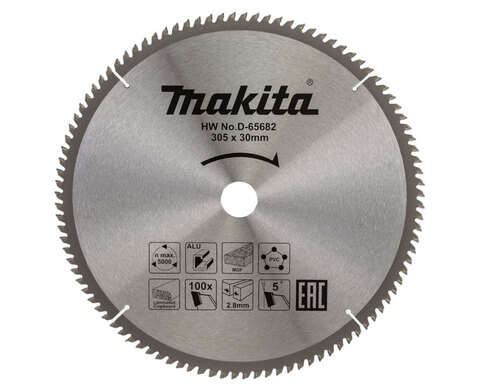 Пильный диск универсальный 305x30x100T Makita D-65682