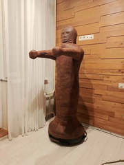 Спарринг-партнер Filippov 130см кожа, коричневый