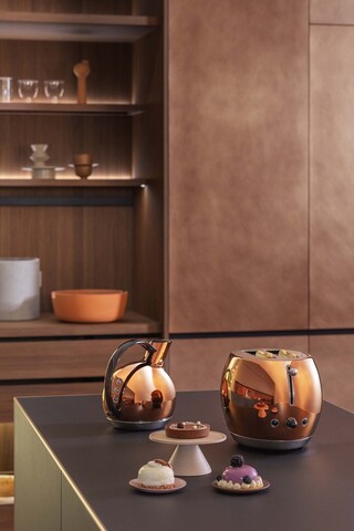 Тостер Bugatti Romeo Rose Gold (02-RMRG)