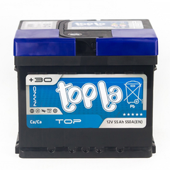 Аккумулятор TOPLA Top (55Ah, 490A, L+)
