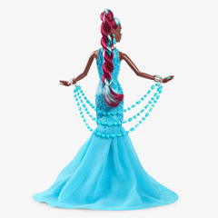 Барби Фэнтези Коллекция Бирюза - ! КОРОБКА НЕМНОГО ПРИМЯТА СВЕРХУ !