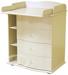 С 421 Комод  тип 32 с настилом (слоновая кость)