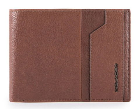 Кошелек мужской Piquadro Kobe, тёмно-коричневый, кожа натуральная (PU257S105R/TM)