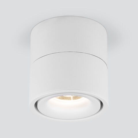 Накладной светодиодный светильник Elektrostandard Klips DLR031 белый матовый