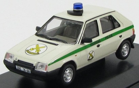 Skoda Favorit 136L Vojenska Policie 1994 Abrex 1:43