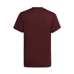 Детская теннисная футболка Adidas Club Tee B - shadow red/ acid red