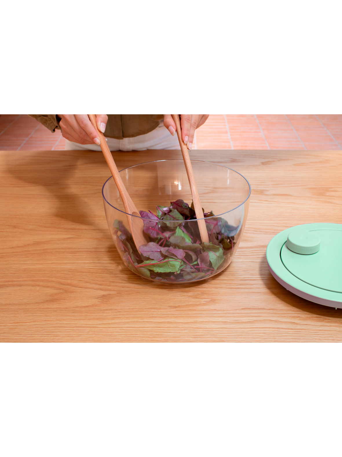 Сушилка для зелени Tasty+, Мятно-голубой, арт. 145407 - фото 3