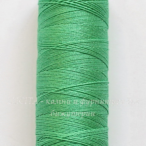 Нить шелковая Gutermann для вышивки, мятно-зеленая, 100 м