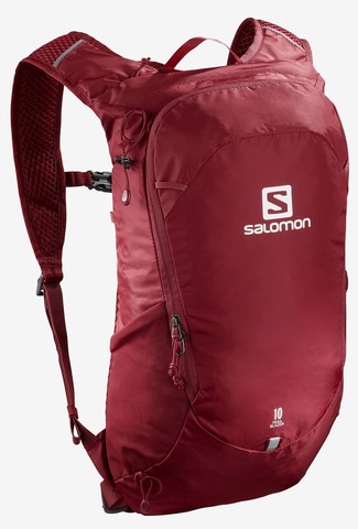 Картинка рюкзак туристический Salomon Trailblazer 10 Biking Red/Ebony - 1