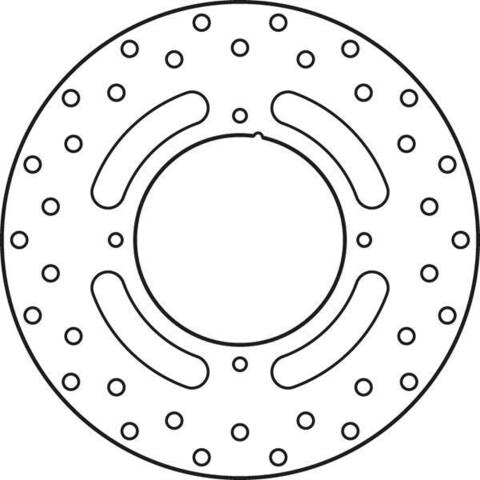 Диск тормозной задний XR650R