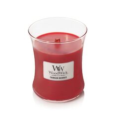 Свеча ароматическая WoodWick Crimson Berries маленькая 85 г.