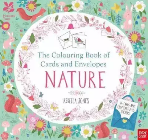 National Trust: The Colouring Book of Cards and Envelopes - Nature - Colouring Books of Cards and Envelopes