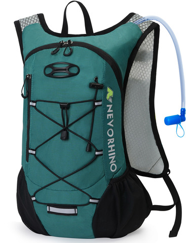 Картинка рюкзак беговой Nevo Rhino 9006-nw Pure green - 5
