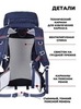 Картинка рюкзак туристический Ai One 8109s navy blue - 5