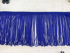 Тесьма текстиль бахрома, 15 см, электрик