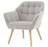 Кресло Вэйл светло-серый шенилл