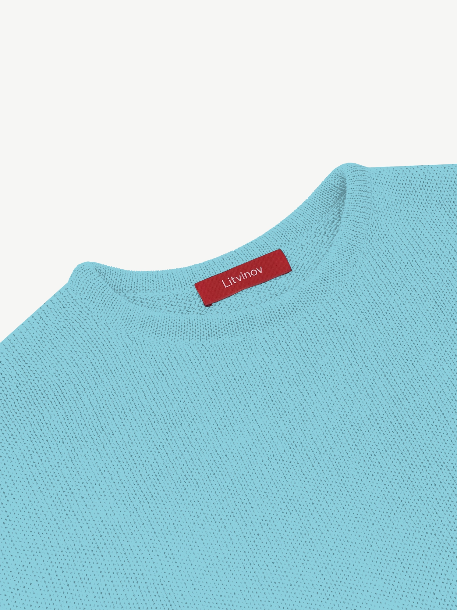 Джемпер оверсайз из экохлопка