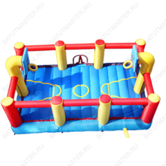 Спортивный надувной батут "Баскетбол 2" 6*3,6*2,9м