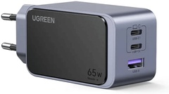 Зарядное устройство Ugreen X553 35042 USB, USB Type-C серый