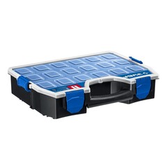 ЗУБР АМУР-11, 462 х 365 х 92 мм, Пластиковый органайзер со съемными лотками (38042-11)