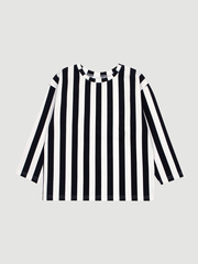 Лонгслив оверсайз Mjölk Black Stripes