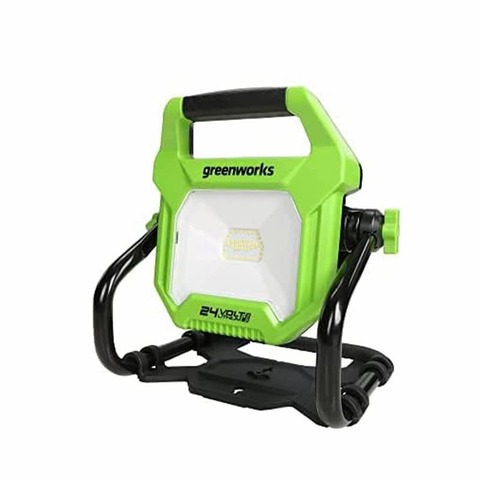 LED-прожектор Greenworks G24WL 24V (2000Лм) с гибридным питанием, без АКБ и ЗУ