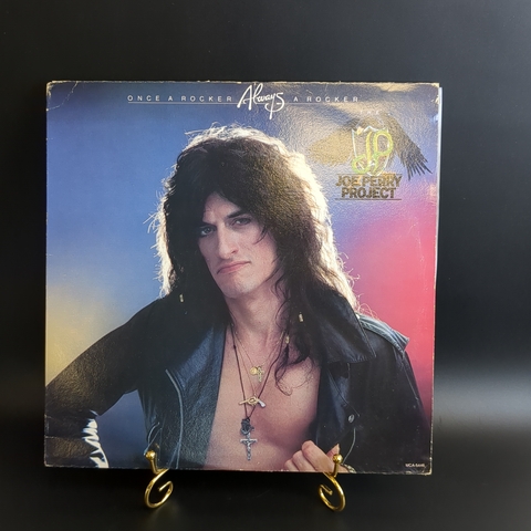 LP Joe Perry Project - Once A Rocker. Виниловая пластинка 12 дюймов. USA 1983 год