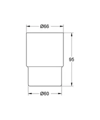 Стакан Grohe Essentials 40372001