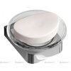 Aquanet 5785 5785 Мыльница стекло с держателем, круглая Aquanet, хром (187073)