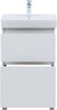 Aquanet 344120 Компл.2 - Тумба Вега 50 напольная 2 ящ. цв. белый глянец (344120)