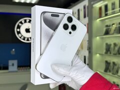 iPhone 15 Pro, 128 ГБ, SIM + eSIM, б/у