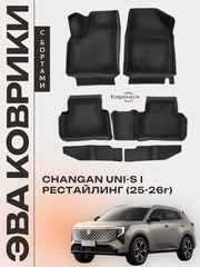 Автомобильные коврики ЭВА для Changan UNI-S рестайлинг (CS55 Plus рестайлинг 2) 2025-2026г